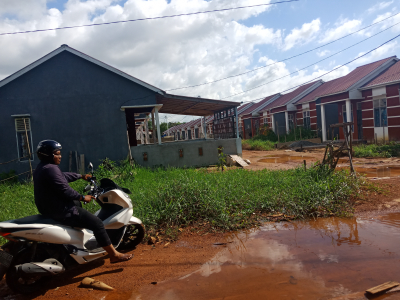 foto posisi tengah perumahan DARUSSALAM RAYA
