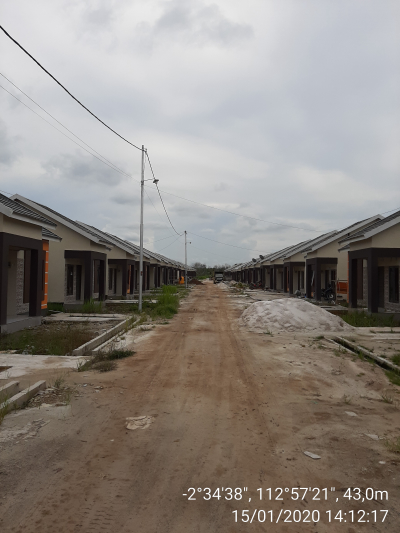 foto posisi tengah perumahan CITRA MANDIRI RESIDEN 11