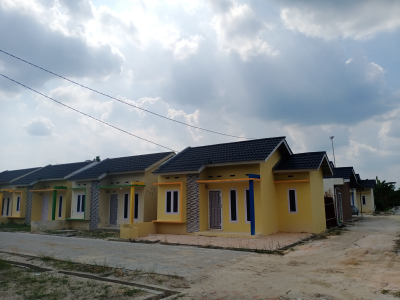 foto posisi tengah perumahan TuahKarya House