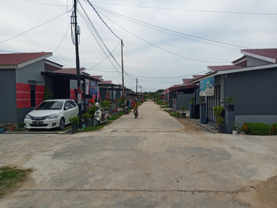 foto posisi tengah perumahan Pamulang Residence