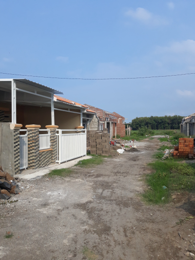 foto posisi tengah perumahan Taman Nirwana