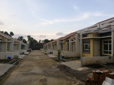 foto posisi tengah perumahan BANCAR RESIDENCE 1 TAMPINGAN