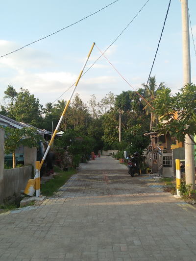 foto posisi tengah perumahan RANAU ESTATE SERANG 2