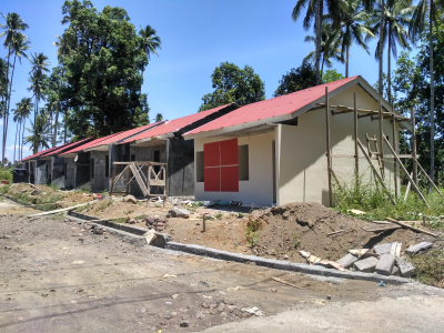 foto posisi tengah perumahan LAND OF GRACE RESIDENCES