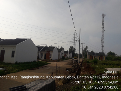 foto posisi tengah perumahan SAKA HILL