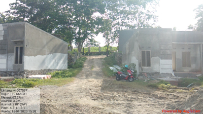 foto posisi tengah perumahan GRIYA PERMATA SARI GALUNG MALOANG