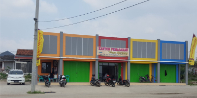 foto posisi tengah perumahan TELAGA HARMONY RESIDENCE