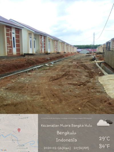 foto posisi tengah perumahan GRAND RAYA KORPRI RESIDENCE