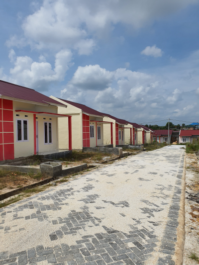 foto posisi tengah perumahan Azzahra 2