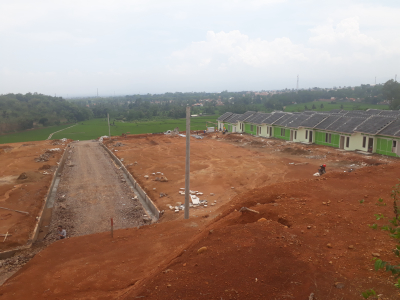 foto posisi tengah perumahan Hukoci Green Residence