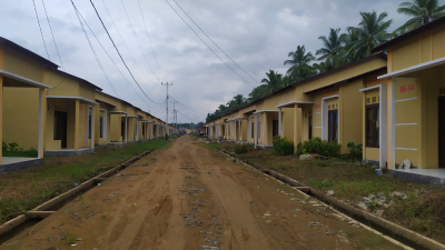 foto posisi tengah perumahan AKCAYA KEMYLA 3 (BLOK AA-BB)