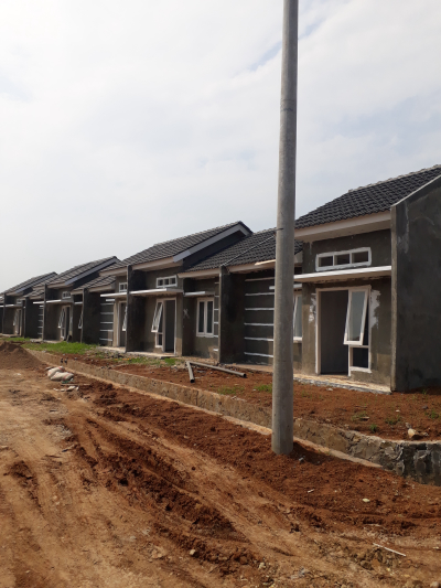 foto posisi tengah perumahan Rahayu mulya residence