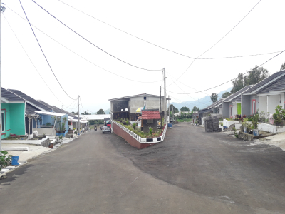 foto posisi tengah perumahan BUMI TIRTA NIRWANA