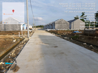 foto posisi tengah perumahan SUKAMULYA PARK RESIDENCE