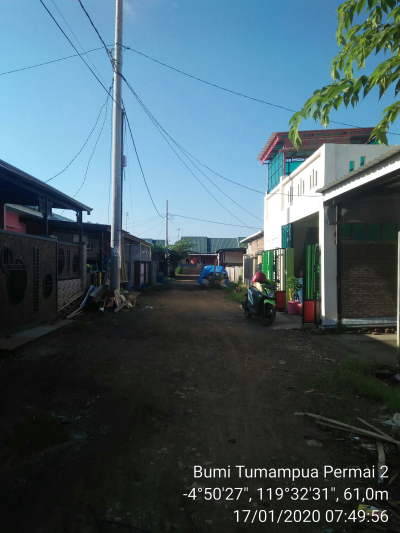 foto posisi tengah perumahan BUMI TUMAMPUA PERMAI 2