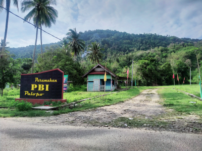 foto posisi tengah perumahan Puri Bukit Indah