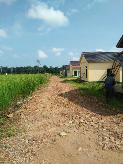 foto posisi tengah perumahan KIKIM PERSADA RESIDENCE