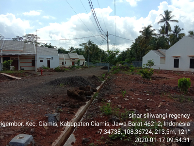 foto posisi tengah perumahan Sinar Siliwangi Regency