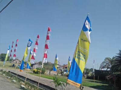 foto posisi tengah perumahan Perumnas Pesona Cirebon Regency