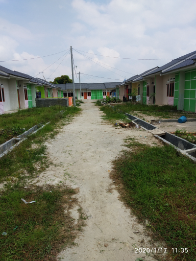 foto posisi tengah perumahan Griya Alpukat Asri