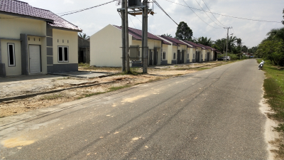 foto posisi tengah perumahan Mega Residence