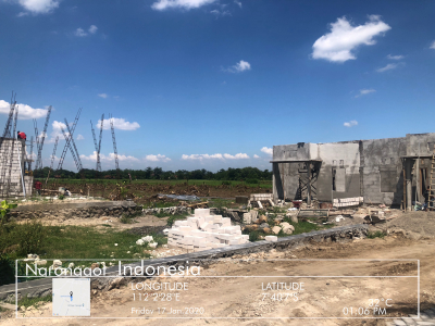 foto posisi tengah perumahan MOJOKENDIL CITRA PERMAI