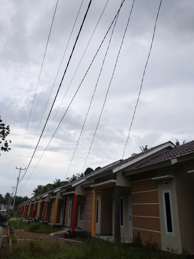foto posisi tengah perumahan TAMAN ASRI