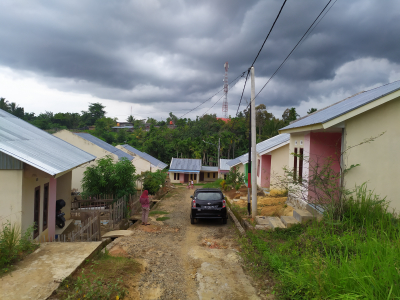 foto posisi tengah perumahan BENTIRING INDAH ESTATE