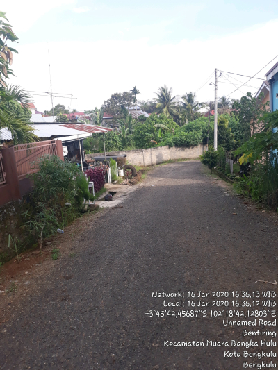 foto posisi tengah perumahan SAKHA FALIH