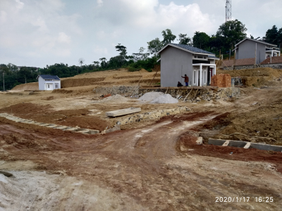 foto posisi tengah perumahan Graha Bungo Kentjana