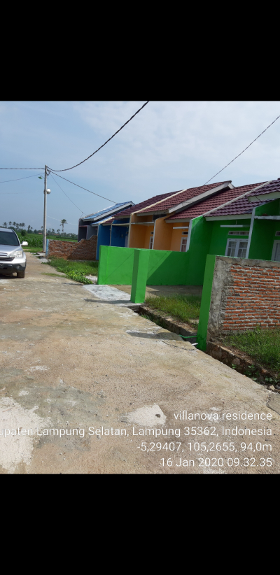 foto posisi tengah perumahan Villanova residence