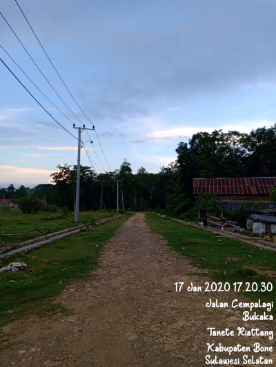 foto posisi tengah perumahan BUKAKA RESIDENCE