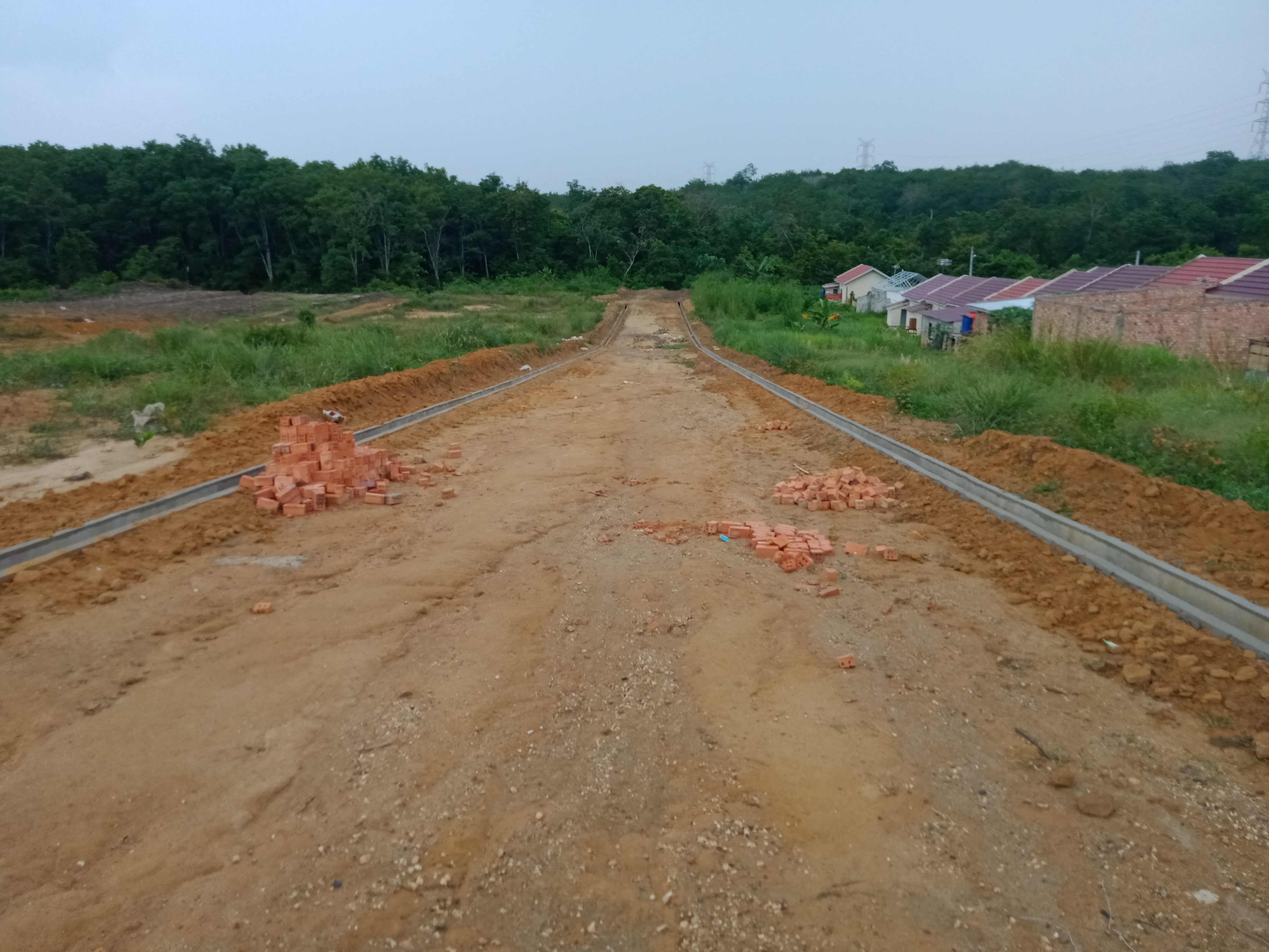 foto posisi tengah perumahan METROJAMBI RESIDENCE