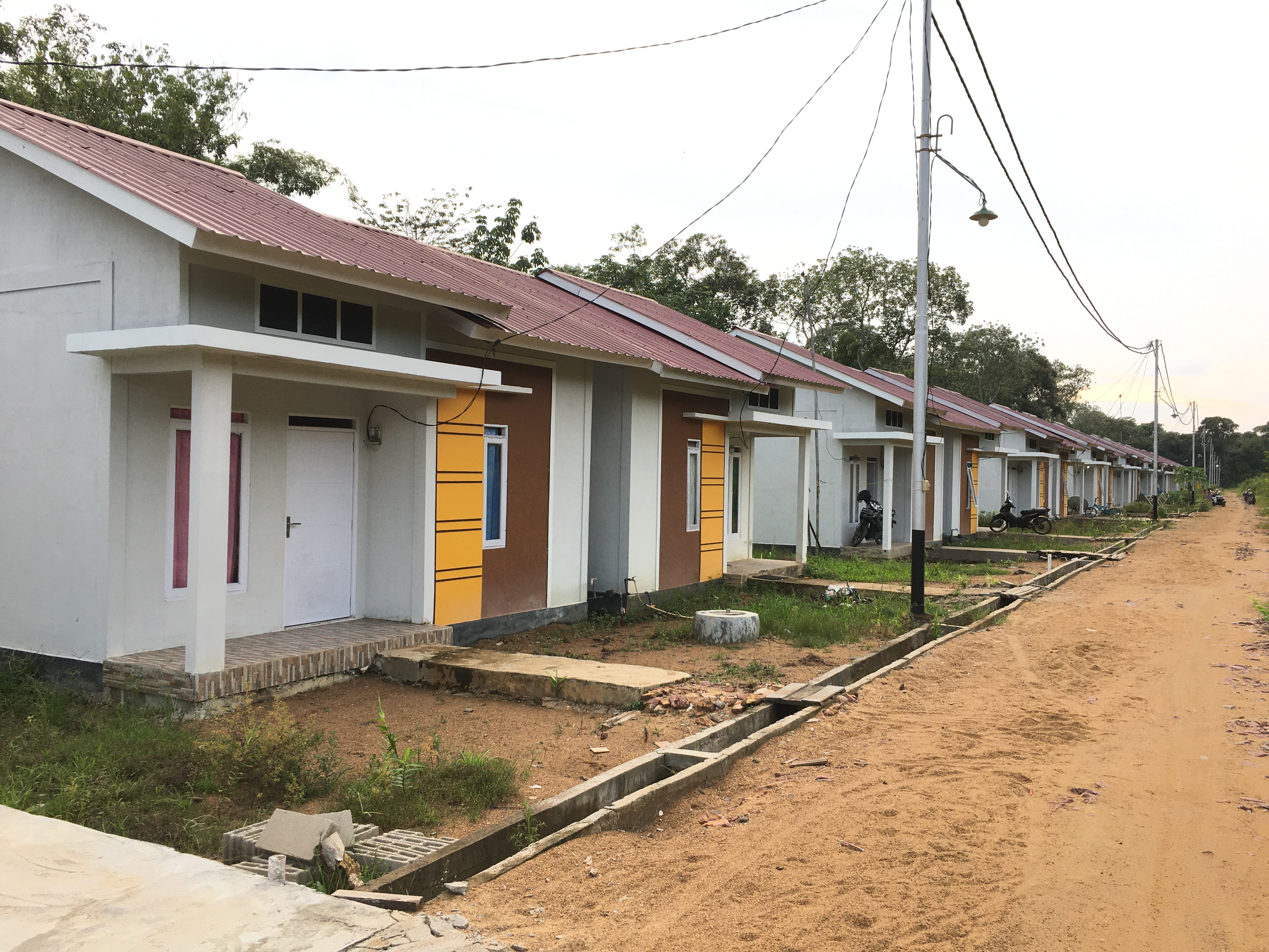 foto posisi tengah perumahan BARUNIA RESIDENCE 3