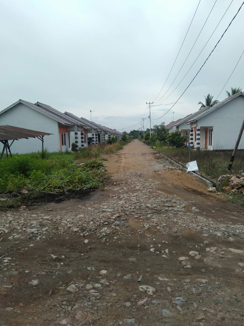 foto posisi tengah perumahan villa anugrah permai 6