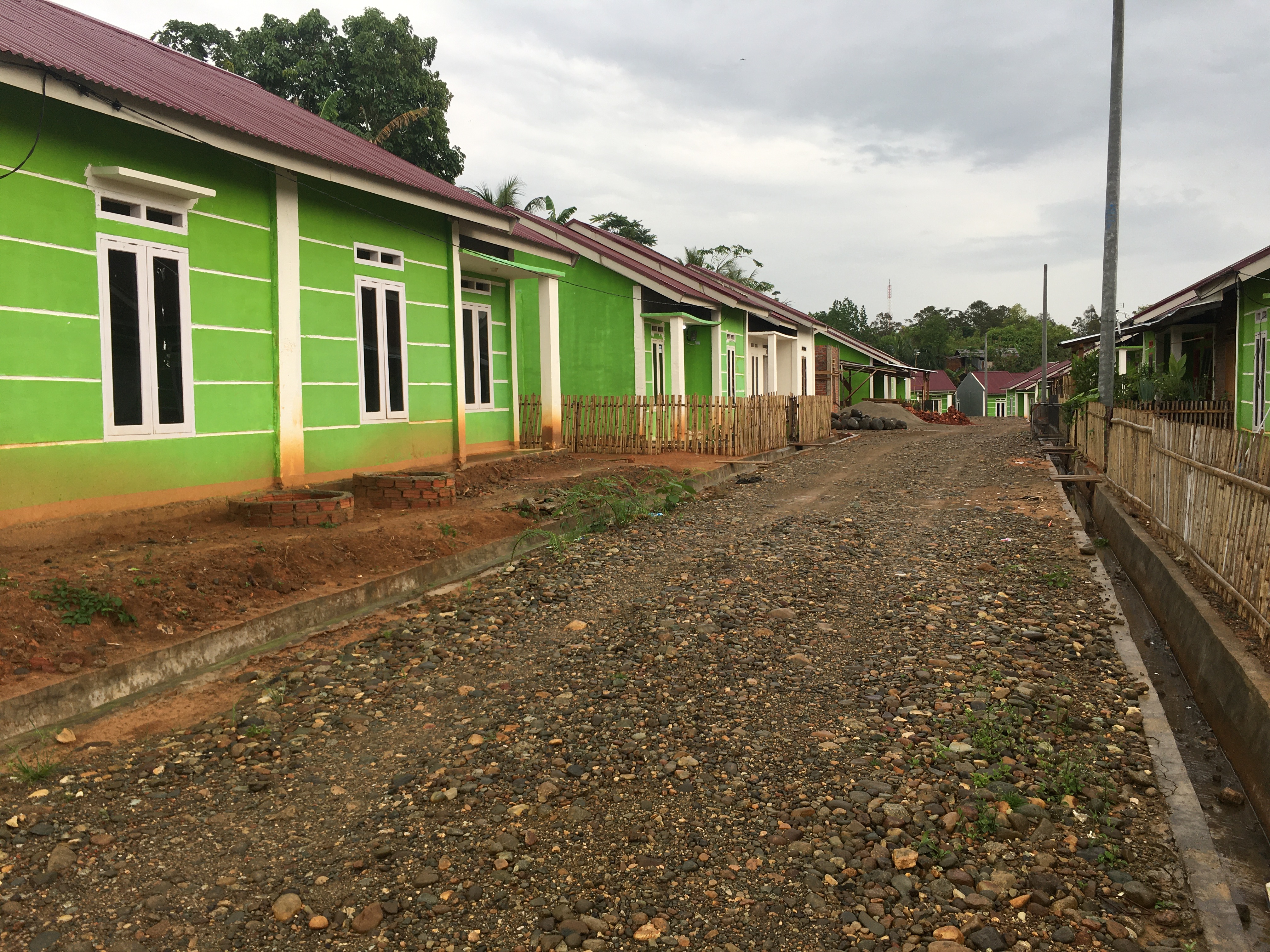foto posisi tengah perumahan Green Bintang Bentiring