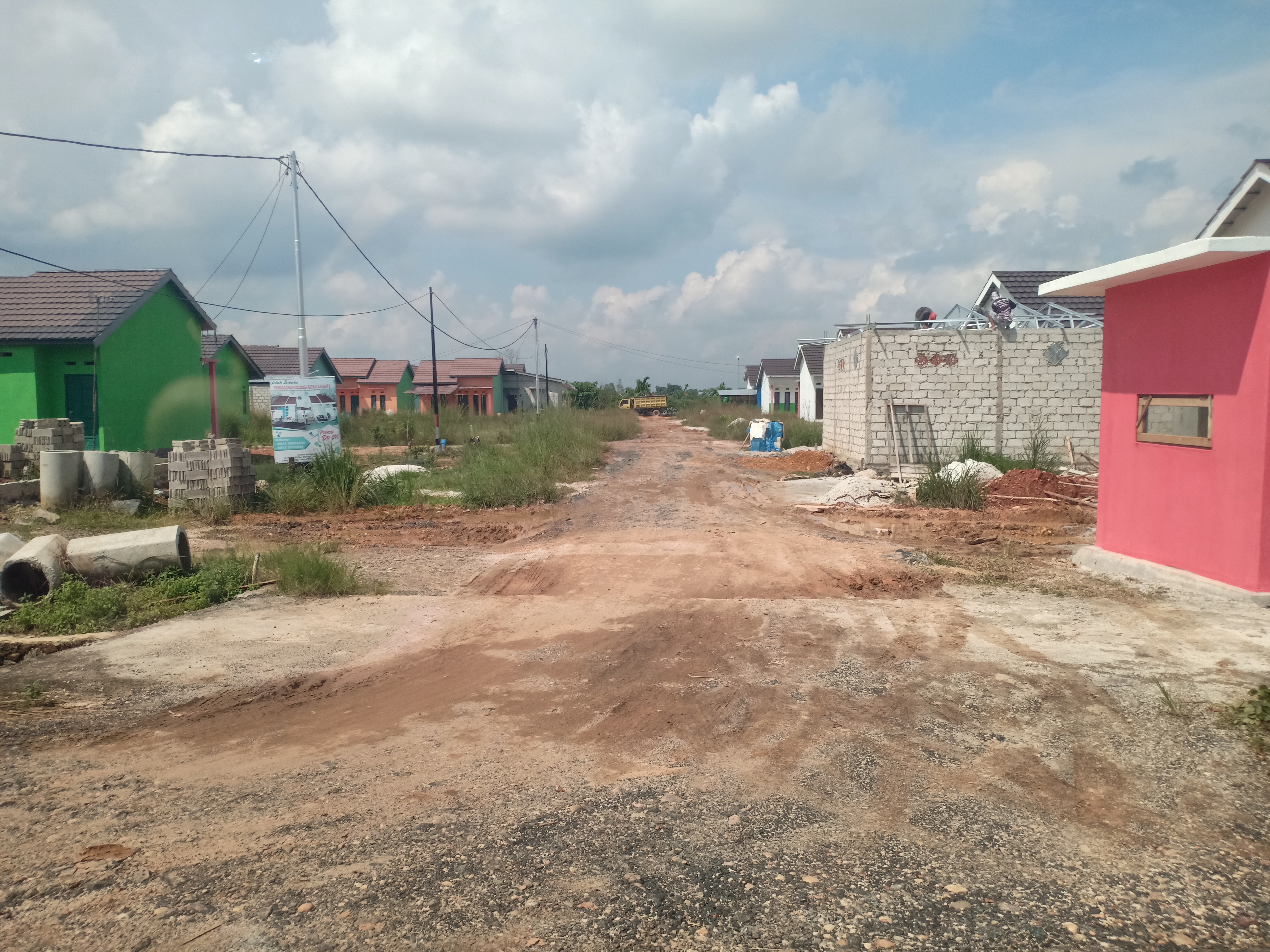foto posisi tengah perumahan Kurnia citra 2