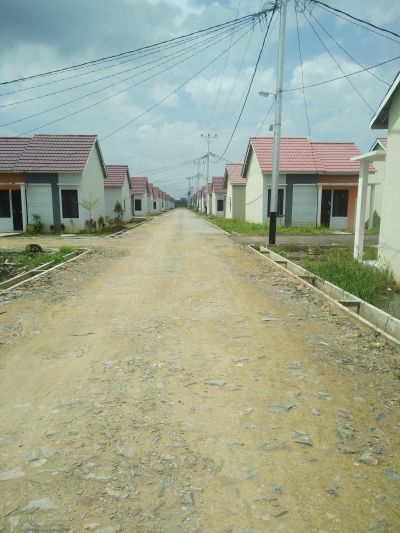 foto posisi tengah perumahan Arafah Residence