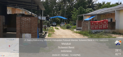 foto posisi tengah perumahan Al Ghifari Residens
