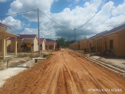 foto posisi tengah perumahan PESONA JUATA KERIKIL