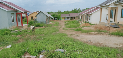 foto posisi tengah perumahan Bukit banua