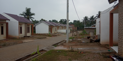 foto posisi tengah perumahan Faanza Residence
