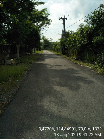foto posisi tengah perumahan Fitria Mandiri Regency