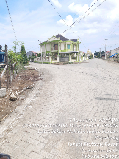 foto gerbang perumahan Puri Graha Permai