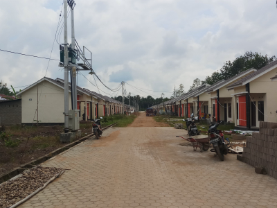 foto posisi tengah perumahan KARYA ALAM SEJAHTERA BLOK D