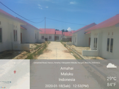 foto posisi tengah perumahan PERUMAHAN TAMAN HARURU INDAH (THI) MASOHI