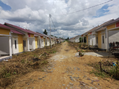 foto posisi tengah perumahan Taman Insan Kapuas 3 ( Tahap 2 )