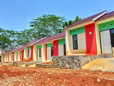 foto posisi tengah perumahan GRIYA ASRI KANDEMAN