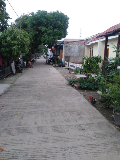 foto posisi tengah perumahan PERMATA REGENCY CIKAMPEK 1