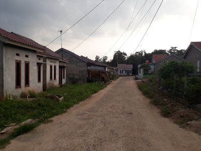 foto posisi tengah perumahan Graha Taman Lingkar